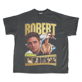 เสื้อยืด พิมพ์ลาย Robert Pattinson โอเวอร์ไซซ์