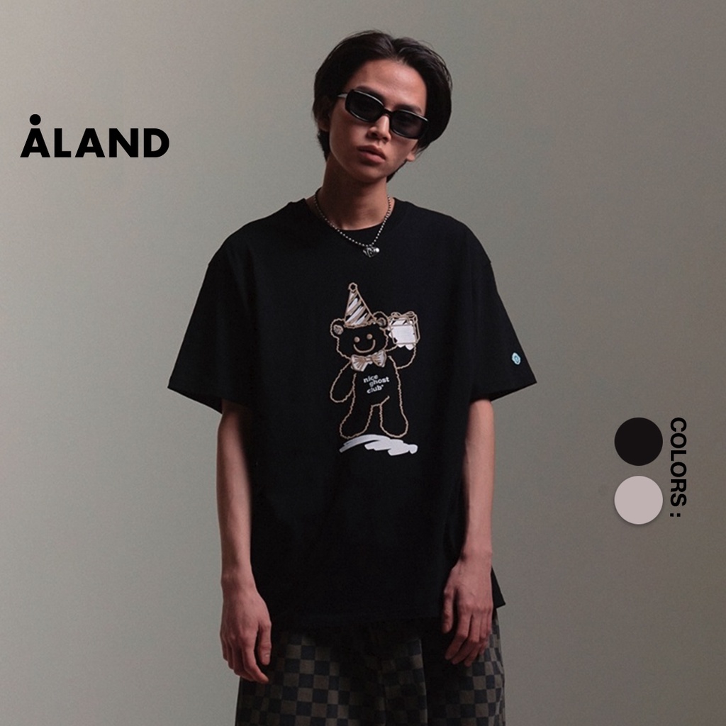 aland-เสื้อยืด-nice-ghost-club-uv-coloring-study-tee