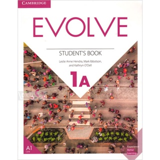 DKTODAY หนังสืออย่างเดียว EVOLVE 1A:STUDENTS BOOK **ไม่มีโค๊ดออนไลน์**