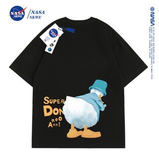 เสื้อยืดแขนสั้น พิมพ์ลาย NASA แฟชั่นฤดูร้อน สําหรับผู้ชาย และผู้หญิง 2022 ผู้ชายและผู้หญิงคู่แขนสั้นสไตล์เดียวกัน_29