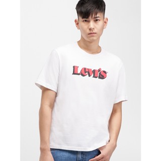 Tee เสื้อยืดสีขาวผู้ชาย Levis&amp;#174; เสื้อยืดแขนสั้นผู้ชาย รุ่น Relaxed Fit Short Sleeve T-Shirt_59