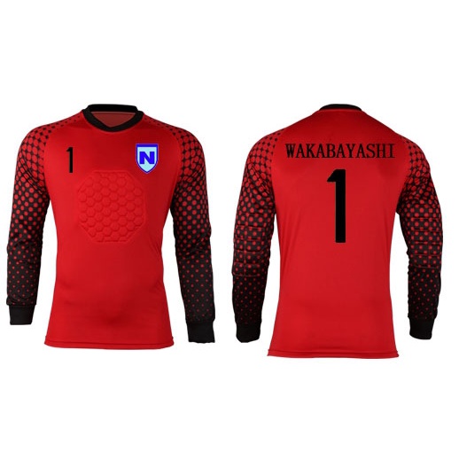 AJP Anime Captain Tsubasa Japanese Football Team JFA Goalkeeper Wakabayashi Genzo Cosplay Tee