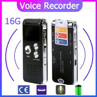 ราคาและรีวิว【เตรียมจัดส่ง】เครื่องอัดเสียง เครื่องบันทึกเสียง ปากกาอัดเสียง ที่อัดเสียง Voice Recorder GH609 16GB