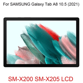 【พร้อมส่ง】หน้าจอ Lcd สําหรับ Samsung Galaxy Tab A8 10.5 (2021) SM-X200 SM-X205 digitizer Senor