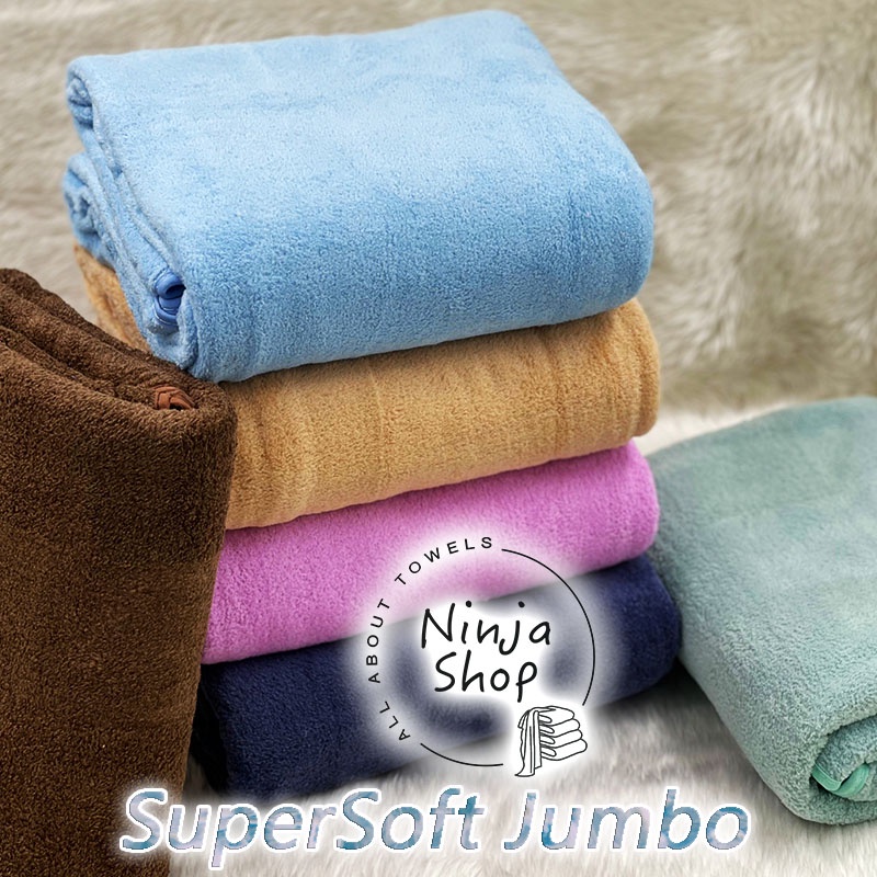 ภาพสินค้าผ้าเช็ดตัวขนเป็ด ️ Super Soft ️ จากร้าน ninjasatayu บน Shopee ภาพที่ 4