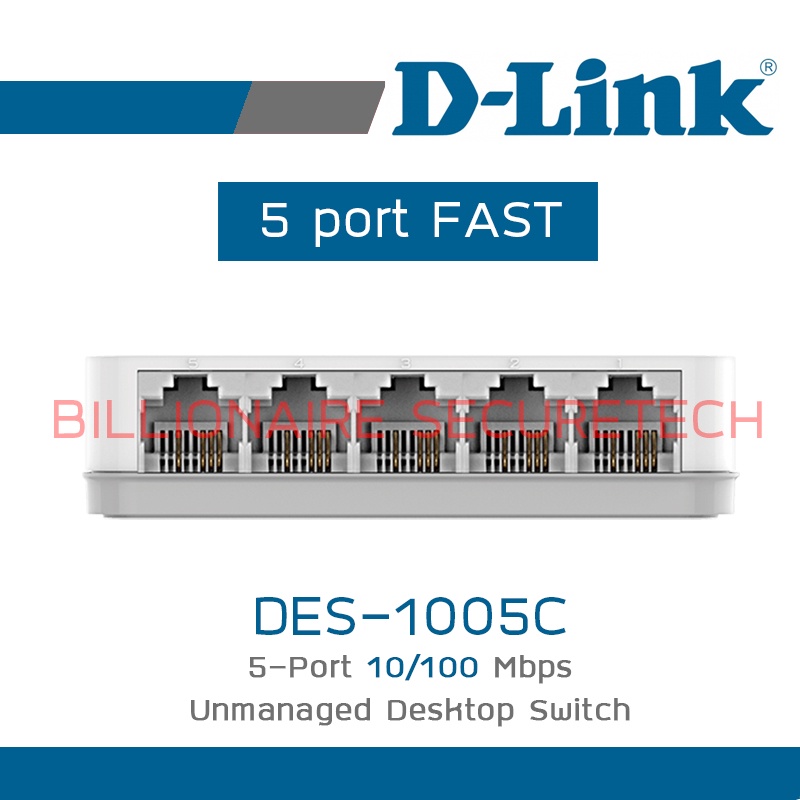 d-link-des-1005c-5-port-10-100-mbps-unmanaged-desktop-switch-by-billionaire-securetech