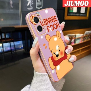 เคสโทรศัพท์มือถือซิลิโคน กันกระแทก ลายการ์ตูนหมีพูห์น่ารัก สําหรับ OPPO A96 A76 A36 A57 2022 A77 2022 A57s A57e