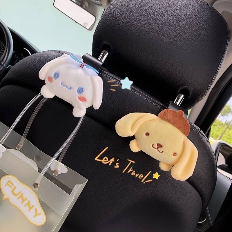 พร้อมส่ง-ตะขอแขวนของบนรถ-ตุ๊กตา-น่ารักมาก