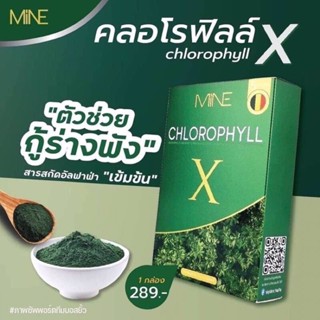 🥦แท้💯/ คลอโรฟิล์ (มายด์มิ้น)  Mine chlorophyll X  ดีท็อก ล้างสารพิษ รีดไขมันส่วนเกิน ล้างสารพิษ เหมาะกับคนไม่กินผัก