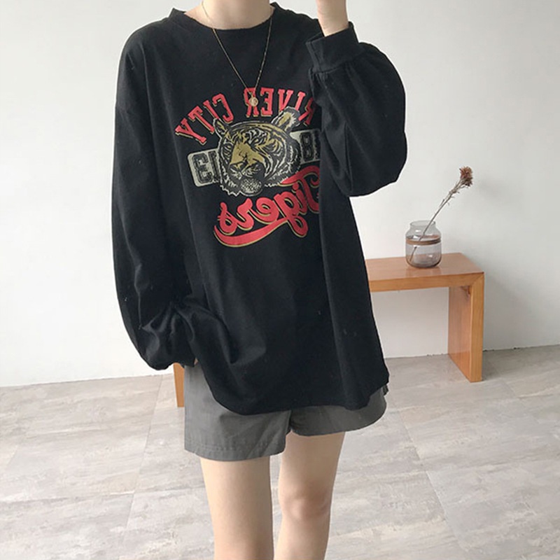 coco-บน-ใหม่-ใหม่เกาหลีรุ่นหลวมพอดีขนาดผู้หญิงเสื้อยืดแขนยาวสำหรับนักเรียน