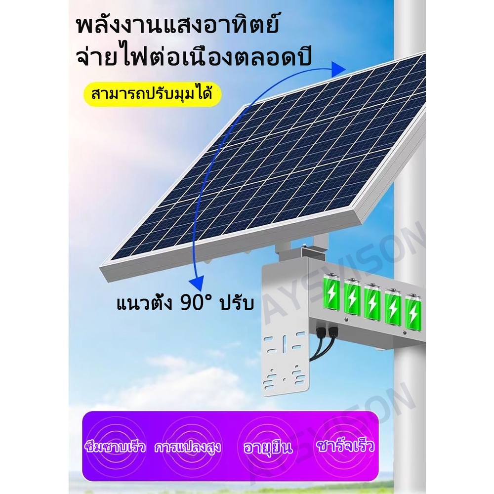 4g-50w-20000mah-กล้องวงจรปิดโซล่าเซลล์-กล้องวงจรปิดใส่ซิม-6-0ล้านพิกเซล-กล้องวงจรปิดไร้สาย-กล้องวงจรปิด-ค่าไฟ0บาท-กล้องว