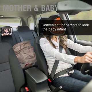 ภาพหน้าปกสินค้า[ราคาพิเศษ] Car Mirror Adjustable Angle Backseat for Rear Facing View Infant ที่เกี่ยวข้อง