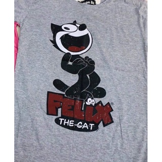 เสื้อยืดลายการ์ตูนแมวเฟลิกซ์ Felix