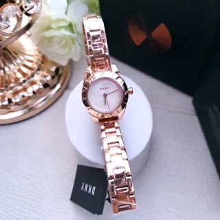 💚แท้💯 พร้อมส่ง💚นาฬิกา หน้าปัด 24 มม. DKNY Women`s Geograph Silver Dial Watch - NY2871 /กันน้ำได้ 5 ATM