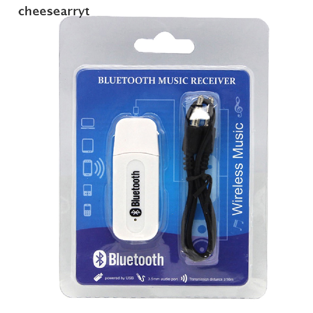 Chee ใหม่ อะแดปเตอร์รับส่งสัญญาณเสียงลําโพง บลูทูธไร้สาย USB แจ็ค 3.5 ...