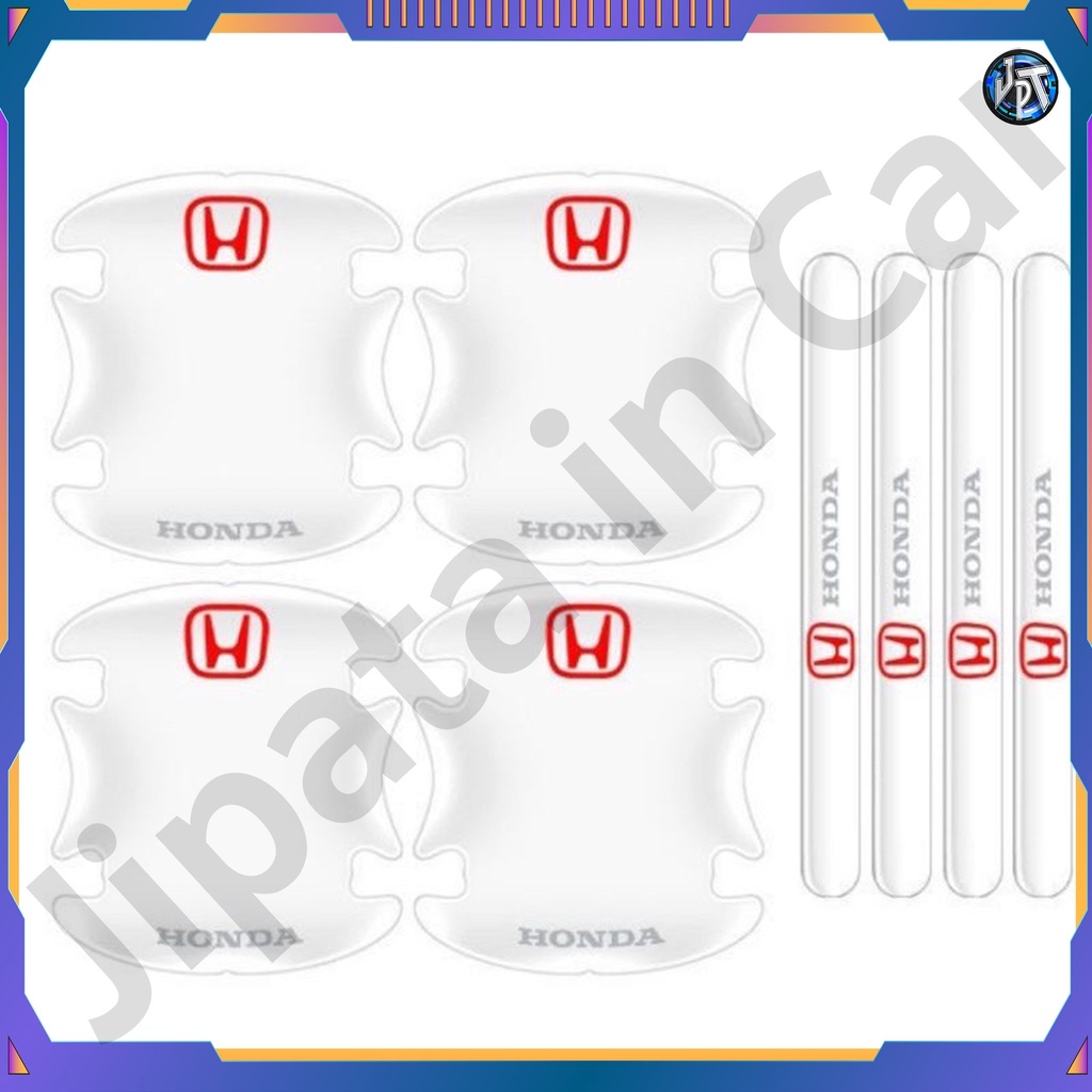 มือจับประตูรถยนต์-ซิลิโคนใส-กันรอยขีดข่วนสติกเกอร์ตกแต่งรถยนต์-ป้องกันรอย-ติดรถ-ที่จับ-แบบ-4-ประตู-สำหรับทุกรุ่น