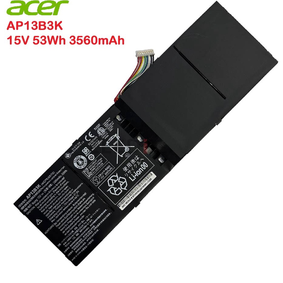 (ส่งฟรี ประกัน 1 ปี) แบตเตอรี่ Battery Notebook Acer V5-473 M5-583P ...