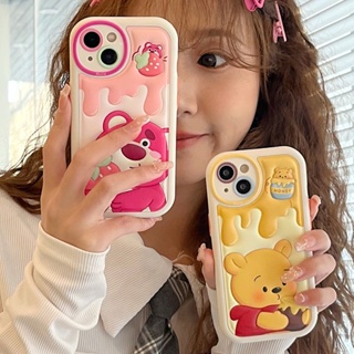 เคสโทรศัพท์มือถือหนัง TPU แบบนิ่ม พิมพ์ลายการ์ตูน สําหรับ iphone 15 Pro Max 14 Pro Max 13 Pro Max 12 Pro Max