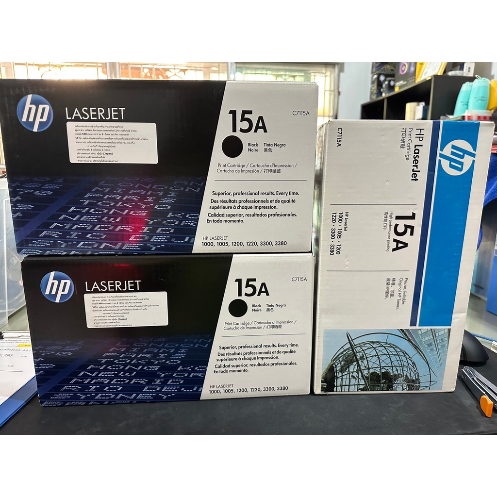 (สินค้า ล้างสต๊อก จำนวนจำกัด) Toner Original HP 15A C7115A ของแท้ ...