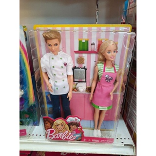 บาร์บี้คู่กับเคนพ่อครัว Barbie &​ Ken cooking set