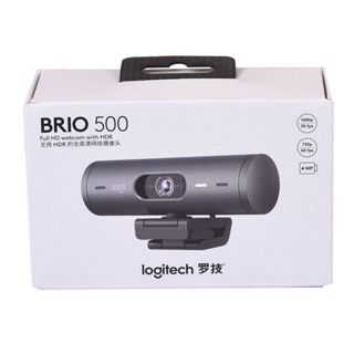 Logitech BRIO 500 (Graphite) USB-C Full HD 1080p Webcam with HDR, 960-001424