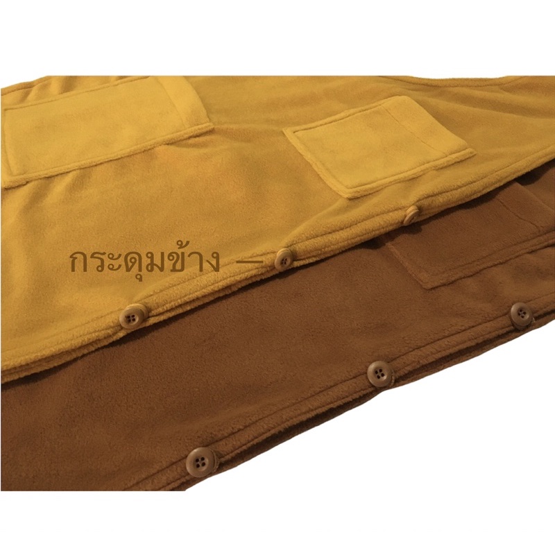 อังสะพระผ้าสำลี-อังสะกันหนาว-สีราชนิยม-สีแก่นบวร-m-l-xl-พร้อมส่ง