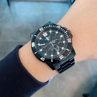 🎁CASIO STANDARD MTP-VD300B-1E ของแท้ 100% พร้อมส่ง ประกัน 1 ปี