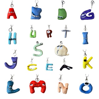 COD Alphabet Lore Plush A-Z Pendant Doll Baby Educational ToyKids Xmas Birthday Gift