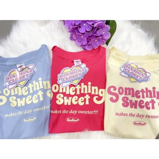 เสื้อยืดครอป Something Sweet