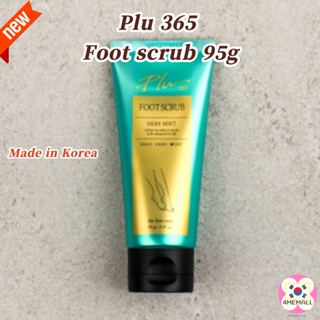 Plu 365 Foot Scrub Herb Mint 95g, dead skin removal, moisturizing, Made in Korea daiso
