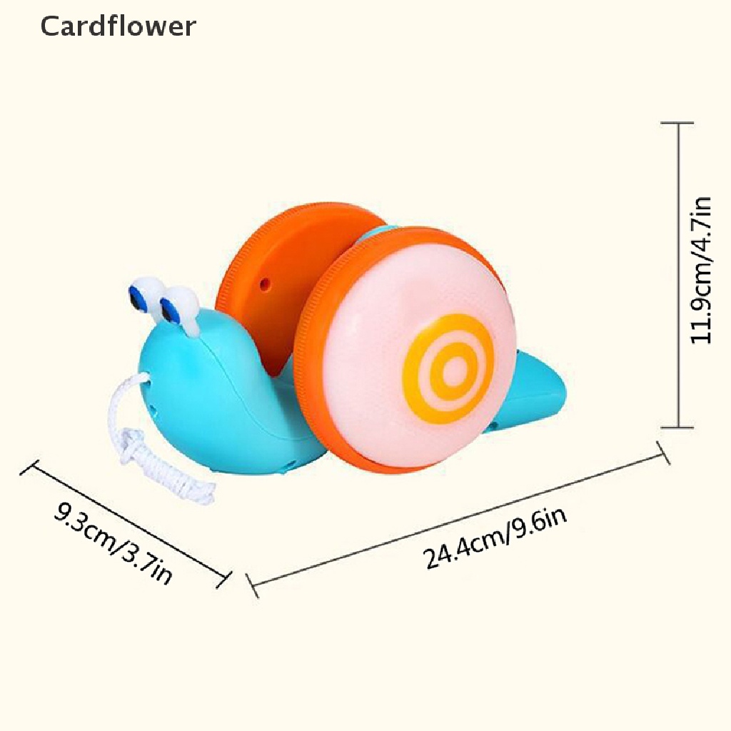 lt-cardflower-gt-pull-string-snail-car-toy-baby-learn-to-crawl-and-pull-toy-with-light-and-music-on-sale