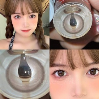 ✨Brown ขนาดตาโต (Bigeyes) สายตาปกติ สายตาสั้น ☀️กรองแสง uv ✔️จดทะเบียนถูกต้อง 🇰🇷คอนแทคเลนส์สัญชาติเกาหลี🇰🇷