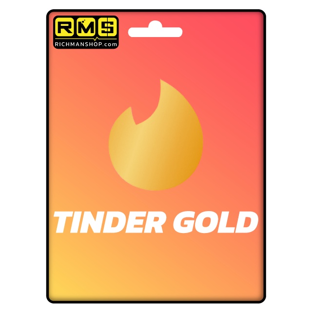 ภาพหน้าปกสินค้าบัตร Tinder Gold 1 เดือน จากร้าน richmanshoptopup บน Shopee