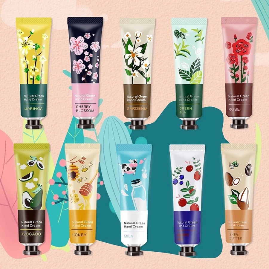 ครีมทามือ-hand-cream-จากออร์แกนิค-สกัดจากธรรมชาติ-กลิ่นหอม-สำหรับทามือขนาด30ml-ครีมทามือ-สูตรยอดนิยม-กลิ่นหอม-บำรุงผิว