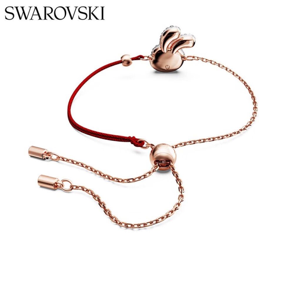 ของแท้-พร้อมส่ง-swarovski-swarovski-zodiac-rabbit-rabbit-สร้อยข้อมือ-ของขวัญปีเบนมิ่ง