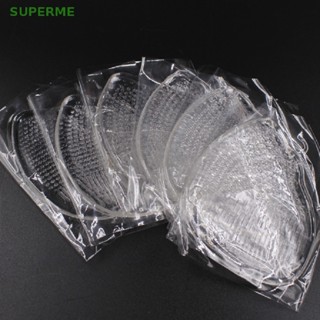 Superme ขายดี แผ่นรองพื้นรองเท้า ซิลิโคนเจล แบบนิ่ม สําหรับผู้หญิง 1 คู่