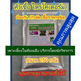 ไตรโคเดอร์มา ชีวภัณฑ์ปลอดสารพิษ หัวเชื้อราเขียวเข้มข้น ขนาด 250 กรัม (ขยายเชื้อได้)