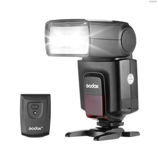 Godox Tt520Ii แฟลชกล้องสปีดไลท์อิเล็กทรอนิกส์ และตัวส่งสัญญาณทริกเกอร์ไร้สาย AT-16 2.4G หมายเลข 33 S1 S2 โหมด แบบเปลี่ยน สําหรับ Canon Nikon Pentax