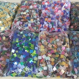 เม็ดโมเสก(MOSAIC) สำหรับงานฝีมือ งาน Crafts 500 กรัม