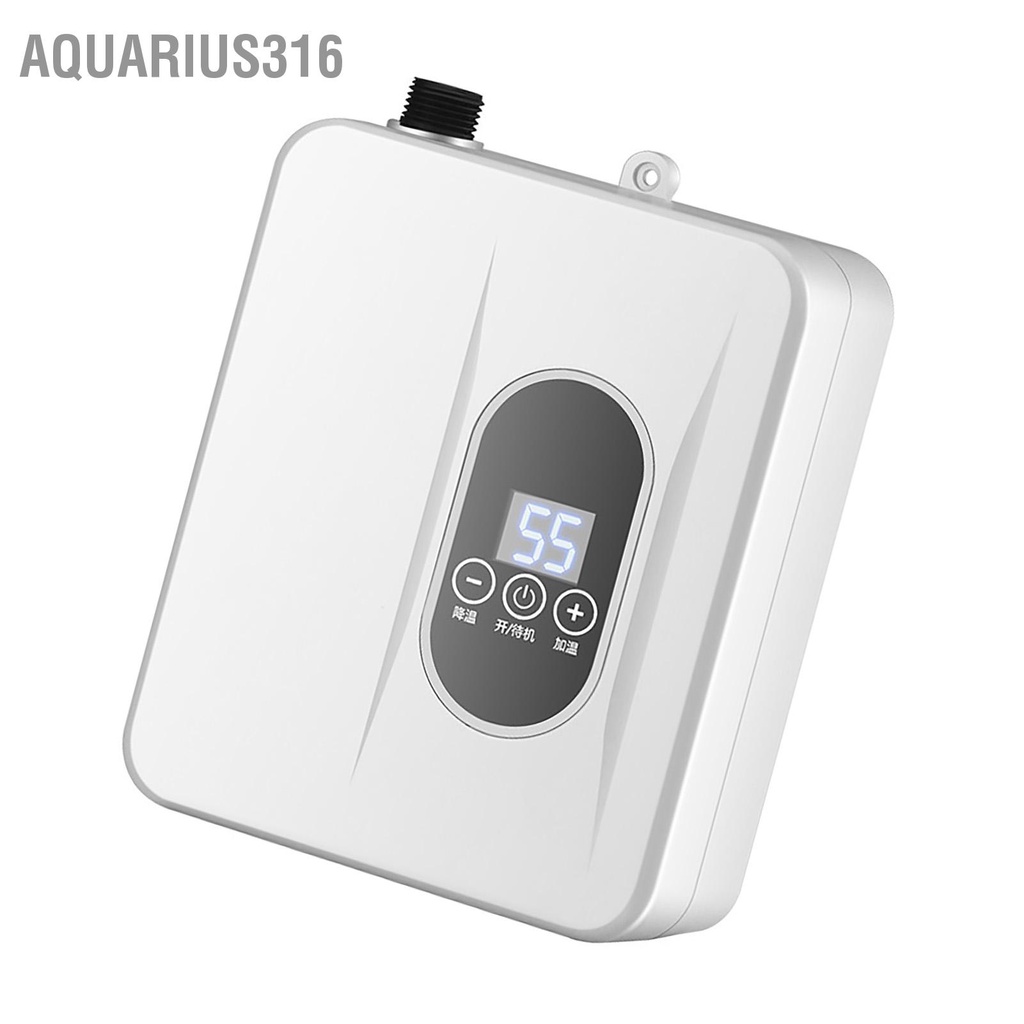 baquarius316-เครื่องทําน้ําอุ่นอัจฉริยะ-5500w-ip25-elb-ประหยัดพื้นที่-กันน้ํา-220v