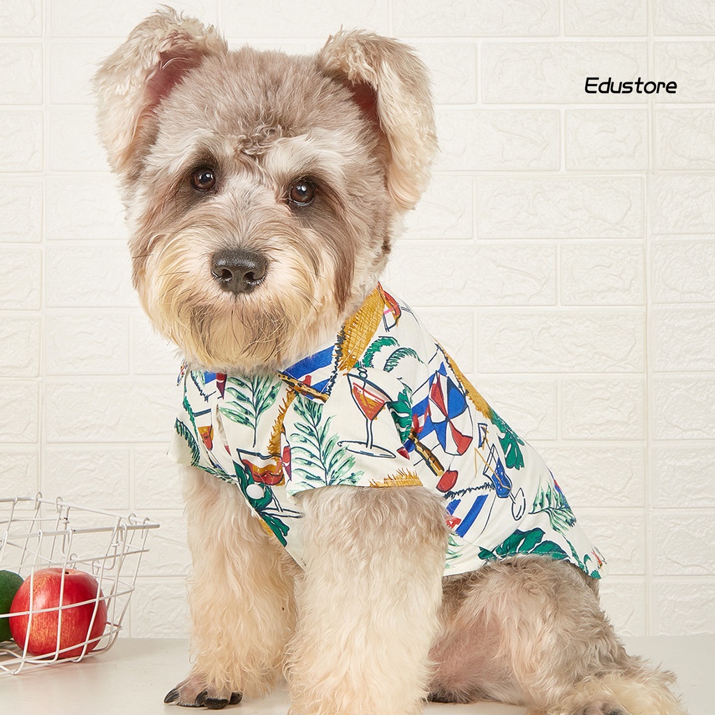 edustore-เสื้อผ้าสัตว์เลี้ยง-ผ้าฝ้าย-ระบายอากาศ-สําหรับสัตว์เลี้ยง