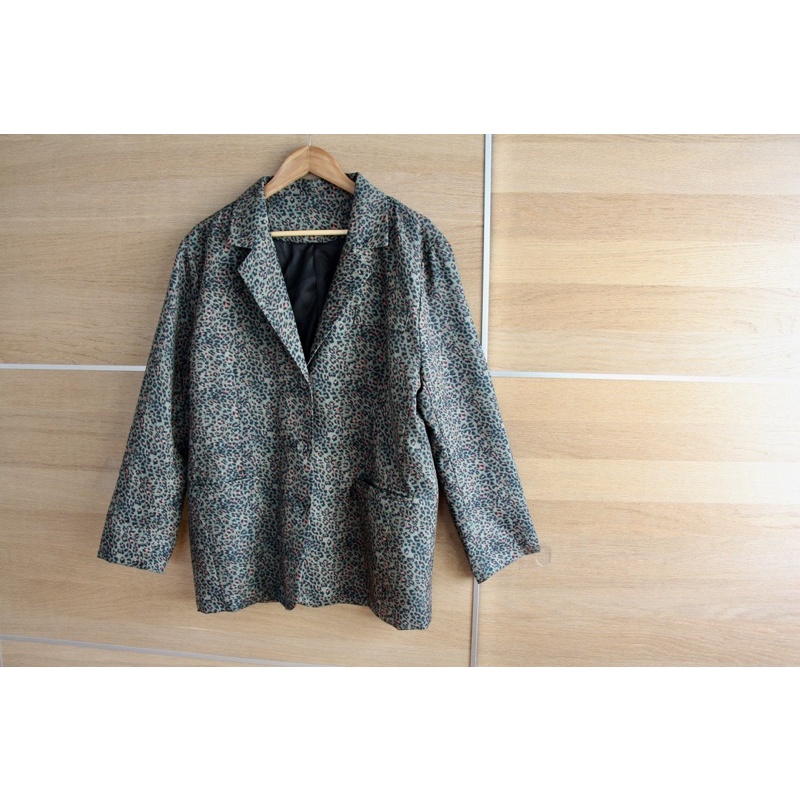 blazer-งานพรีออเดอร์เกาหลี-ใหม่มากกก-ลายสวย-อก-40-ยาว-30-code425