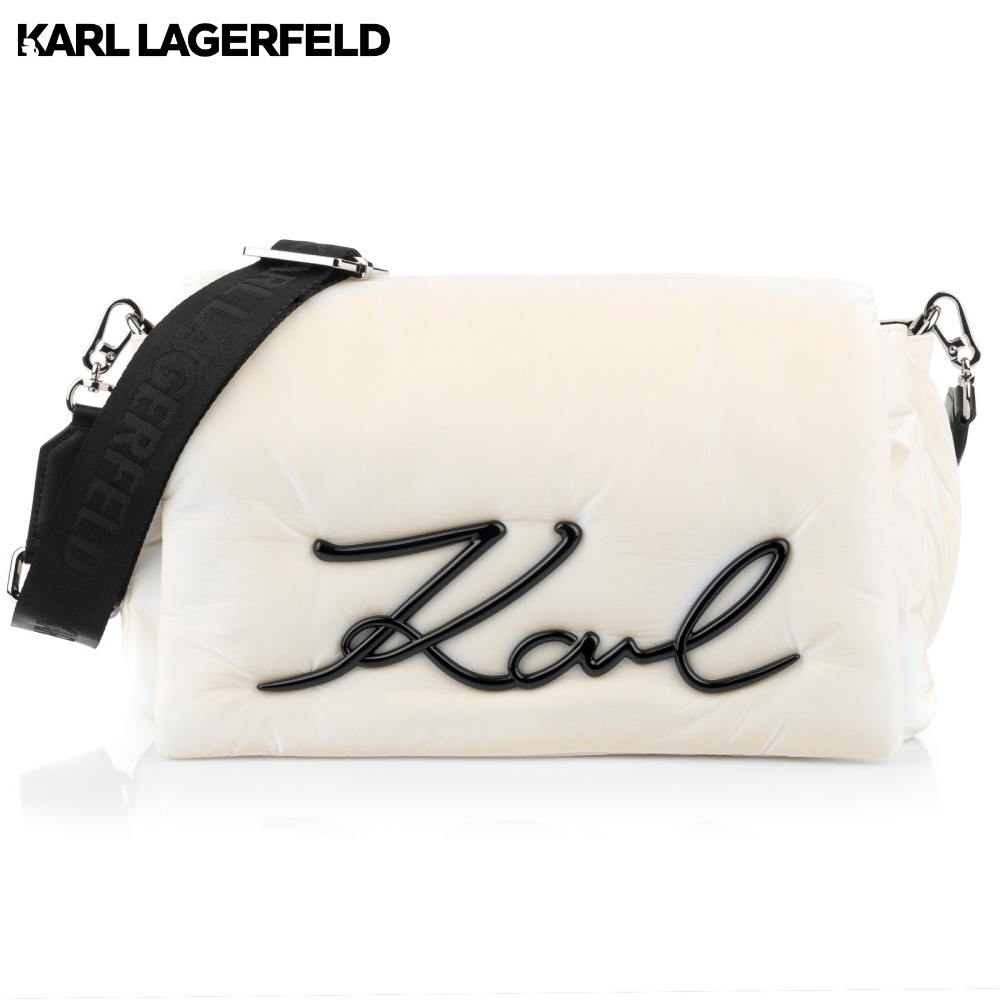 KARL LAGERFELD K/SIGNATURE SOFT LG SHOULDER BAG 226W3053 กระเป๋าสะพาย