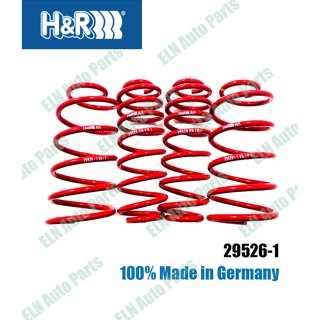 H&amp;R สปริงโหลด (lowering spring) เซียท SEAT Toledo type 1M ปี 1999 up to 910kg. Front axle weight เตี้ยลง 35 มิล