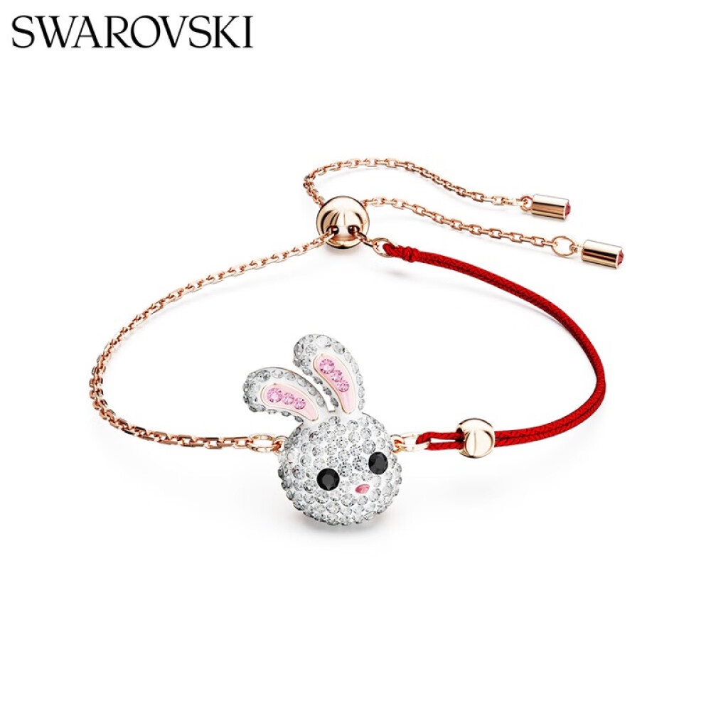 ของแท้-พร้อมส่ง-swarovski-swarovski-zodiac-rabbit-rabbit-สร้อยข้อมือ-ของขวัญปีเบนมิ่ง