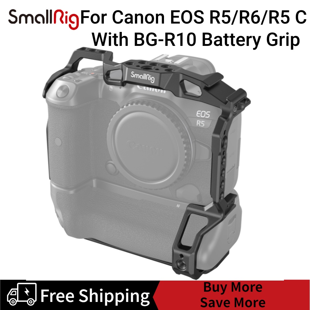 SmallRig Camera Cage for Canon EOS R5 / R6 / R5C / R6 Mark II with