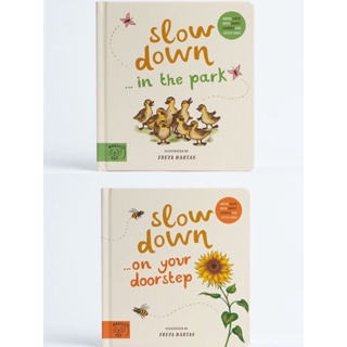 [หนังสือเด็ก] Slow Down in the Park / Discover Nature on Your Doorstep the little book of joy box english board book