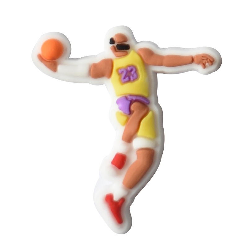 การ์ตูน Kobe Jibbitz NBA Crocs Jibbits Pin Lakers Bryant Shoe Charms ...