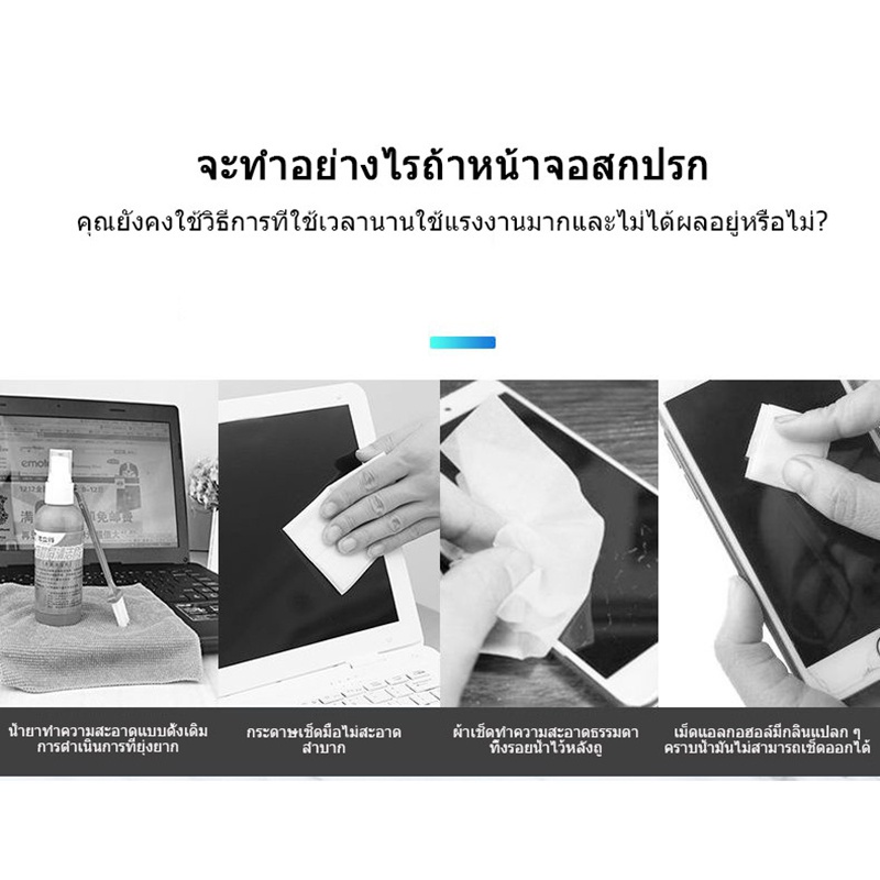 ส่งไวจากไทย-ไม่รวมน้ำ-ขวดสเปรย์ผ้าไมโครไฟเบอร์-อเนกประสงค์-แบบพกพา-ทําความสะอาดหน้าจอโทรศัพท์มือถือ
