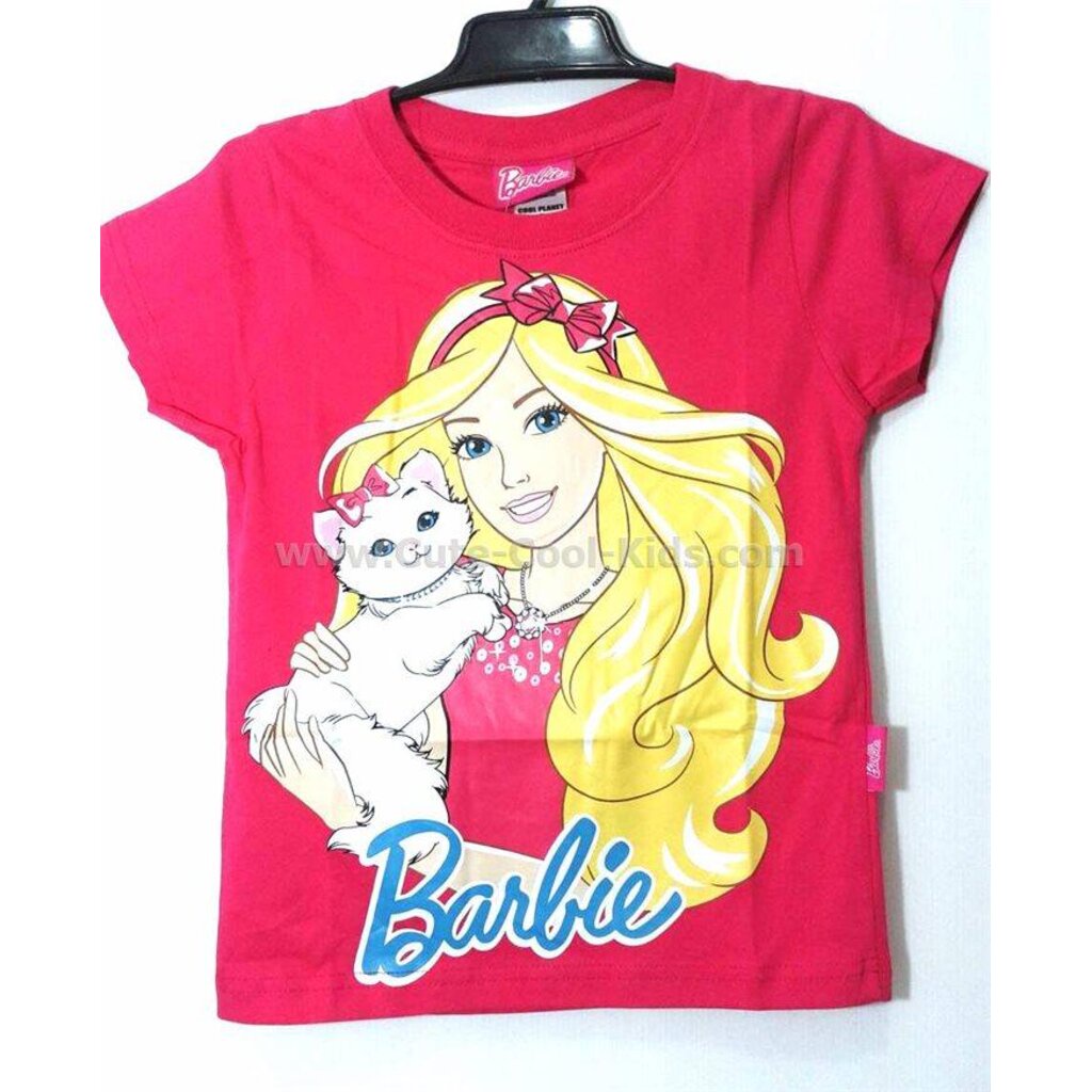 tsg-821-เสื้อยืดเด็กผู้หญิง-barbie-ไซค์-s-size-100-3-4y